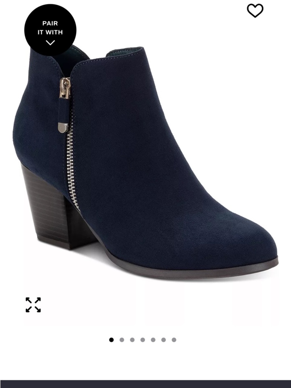 Women's Black Leather Side-Zip Ankle Boot